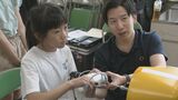 外科医の出前授業で小学生が手術や傷口の縫合を模擬体験 減少傾向にある外科医の仕事に興味を持って 名古屋 | 名古屋・愛知・岐阜・三重のニュース【CBC news】 | CBC web
