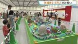 40台以上が走るプラレールの巨大ジオラマ! 来場者2万5千人でお祝い 広島|TBS NEWS DIG