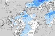 【大雪情報】九州北部地方は3日朝にかけて山地・平地ともに大雪となるおそれ　山口県は2日夕方～３日明け方にかけて大雪に警戒を【雨と雪のシミュレーション】　|　富山のニュース｜天気・防災｜チューリップテレビ