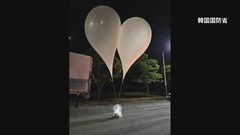 北朝鮮が5回目の“ごみ風船”散布か　韓国軍| TBS CROSS DIG with Bloomberg