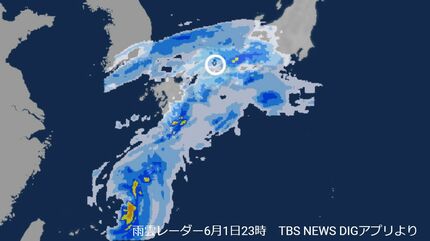 台風2号・大雨情報】あす6月2日 西日本から東日本の広い範囲で非常に