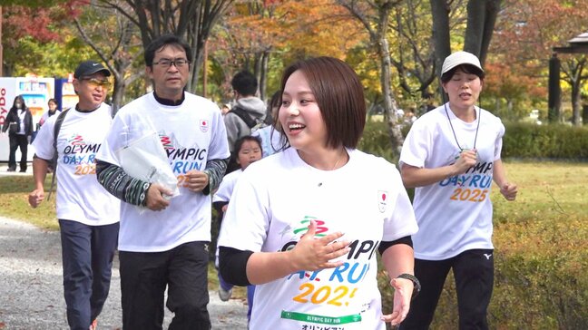 歴代オリンピアンと500人がジョギング!オリンピックデーラン・長野市|TBS NEWS DIG