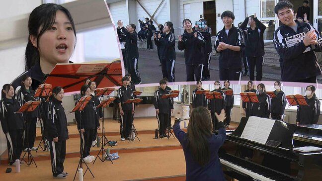 盛岡四高音楽部が大阪・関西万博の「1万人の第九」合唱に参加　岩手|TBS NEWS DIG
