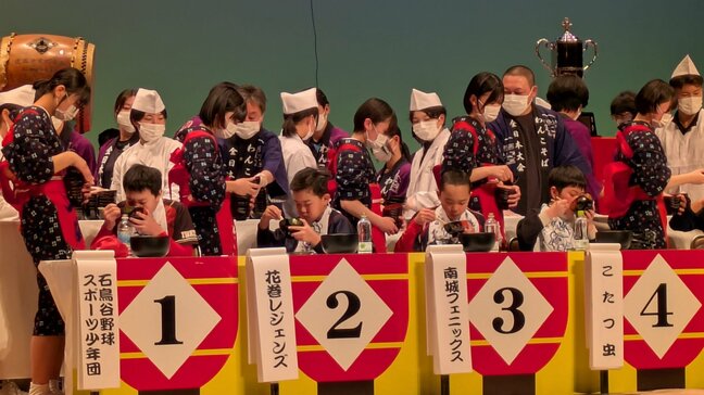 優勝は大食いYouTuber海老原まよいさん　わんこそば全日本大会で180人の食士が熱い戦い　10年間破られていなかった歴代最高記録を塗り替える　岩手・花巻市　|TBS NEWS DIG