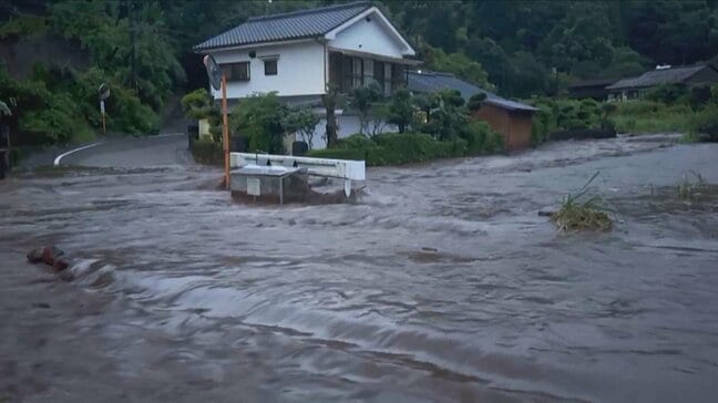 3連休は警報級大雨のおそれ　10日に雨のピーク、西部で最大150ミリ　大分|TBS NEWS DIG