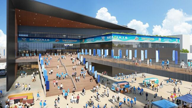 岡山市が計画している “新アリーナ” のイメージ図を公表　席数7000席～8000席　企業などに寄付を呼びかけ【岡山】|TBS NEWS DIG