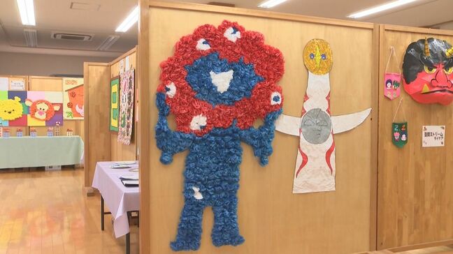 介護施設の利用者が制作、貼り絵や書道など245点展示 「福祉施設交流作品展」始まる 大分・日田市|TBS NEWS DIG