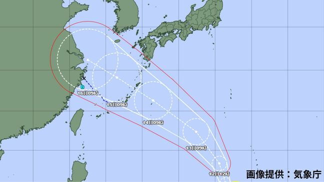 【台風情報】台風13号 強い勢力で沖縄に「直撃」か 最新進路と各地の天気|TBS NEWS DIG
