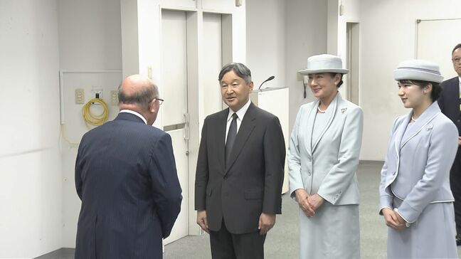 【速報】天皇皇后両陛下と愛子さま　原爆資料館で被爆者と懇談　田中重光さん「核兵器は悪魔の兵器」訴え|TBS NEWS DIG