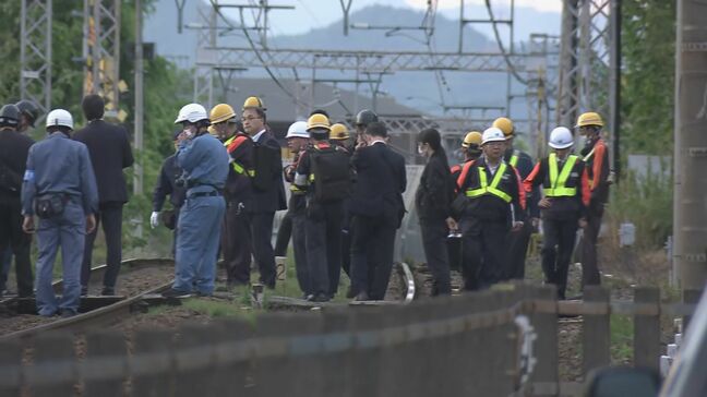 1歳男児が列車にはねられる 1人で踏切に立ち入ったか… 男児は意識不明 名鉄名古屋本線 岐阜･岐南町|TBS NEWS DIG