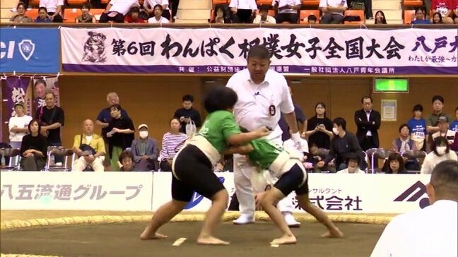女子小学生の相撲日本一決定大会！わんぱく相撲女子全国大会が八戸市で開催|TBS NEWS DIG