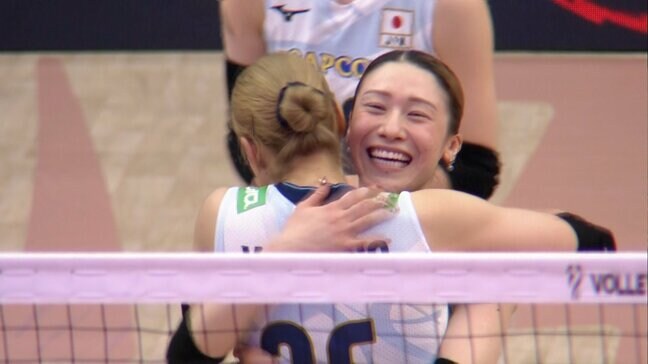 女子日本代表、0-2からウクライナとの死闘制し大逆転勝ち !決勝トーナメント進出に前進 石川真佑が最多29得点【世界バレー】|TBS NEWS DIG