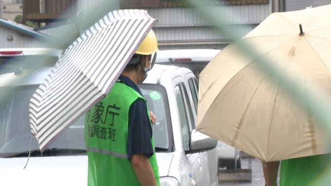 軽乗用車横転、家屋の屋根飛散 静岡市と御前崎市で突風発生 気象庁機動調査班が現地調査＝静岡|TBS NEWS DIG