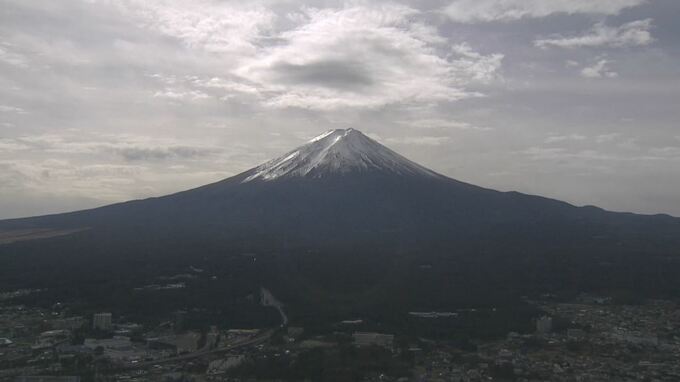 富士五湖　きょう夕方から夜遅くにかけて雪や雨　降雪は1センチの予想　山梨|TBS NEWS DIG