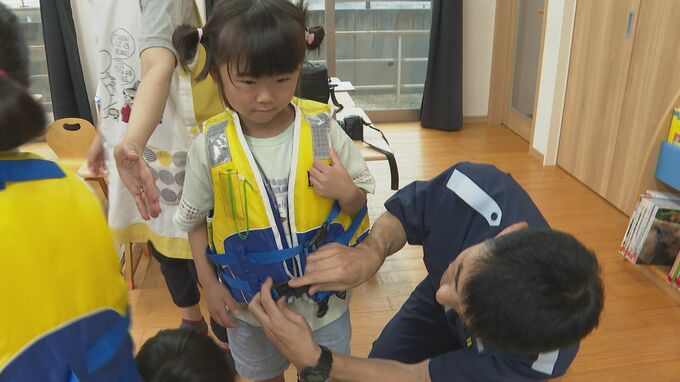 「未来に残そう青い海」海上保安署が保育園でＰＲ活動　山口・下松|TBS NEWS DIG