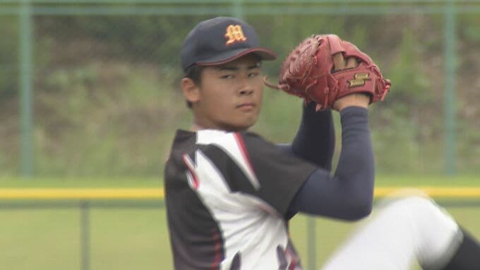 プロでは投手一本！未来富山・江藤蓮投手がプロ志望届を提出　エース・4番でチーム初の甲子園に導く　富山　|　富山のニュース｜天気・防災｜チューリップテレビ