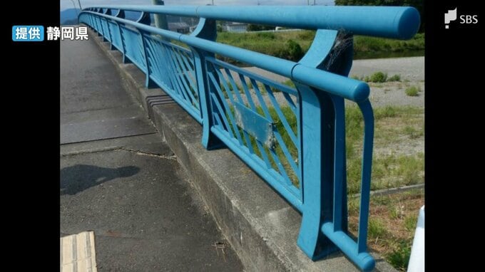 橋名板が盗難被害 県管理の3つの橋で計10枚 銅合金製で被害額は約150万円＝静岡県|TBS NEWS DIG