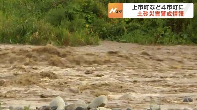北陸　降り始めからの降水量　富山県上市町で169ミリ　石川県七尾市で103ミリ　新潟県魚沼市で78ミリ　26日昼前まで土砂災害に注意・警戒を　|　富山のニュース｜天気・防災｜チューリップテレビ