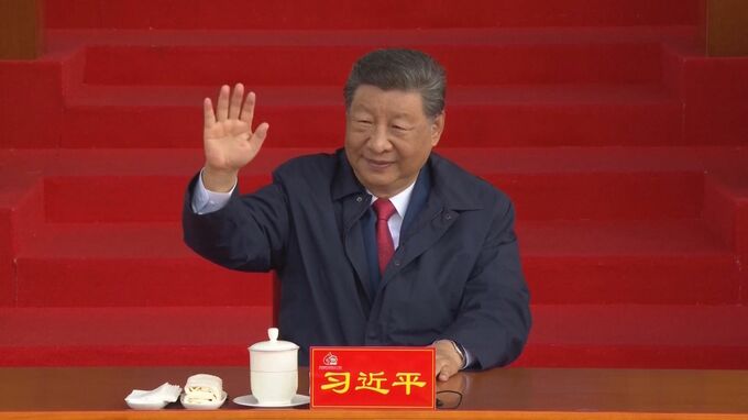 中国・習近平国家主席　チベット自治区成立60年式典に出席　「政治的安定が重要」　ダライ・ラマ14世をけん制|TBS NEWS DIG