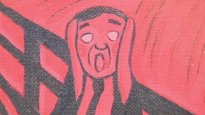 ムンクの叫び→「文句の叫び」ひまわり→「利回り」　名画のパロディ？本人お墨付き、人気集める「石破総理の風刺画」とは？|TBS NEWS DIG