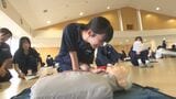 医療系コースの高校生が救命処置を学ぶ　大分東明高校で救急法講習会|TBS NEWS DIG
