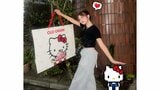 【辻希美・長女】希空 「どデカキティGET」と報告 巨大ハローキティのショッピングバッグを披露|TBS NEWS DIG