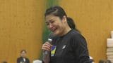 競技人口減少に危機感　金メダリスト伊調馨さん　鳥取県倉吉市のレスリング体験会で子どもたちに指導　|　BSSニュース | BSS山陰放送