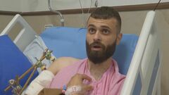 パレスチナ人男性が当時の状況語る「軍は手と足をつかんでフロント部分に投げた。とても熱くて叫んだ」 イスラエル軍用車両のボンネットに縛りつけたまま走行| TBS CROSS DIG with Bloomberg