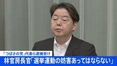 【速報】林官房長官「選挙運動の妨害あってはならない」「つばさの党」代表ら逮捕受け| TBS CROSS DIG with Bloomberg