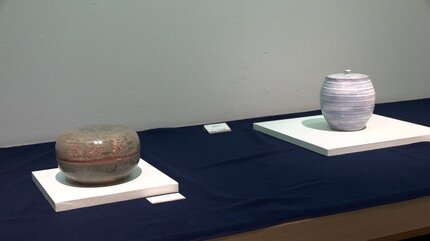 帝室技芸員　4代浅見五郎介　籠見立て陶製菓子器　京焼　骨董　古美術　佳品　無傷 京焼の名家・7代 浅見五郎助さんの襲名を記念した作品展 代々の技法を