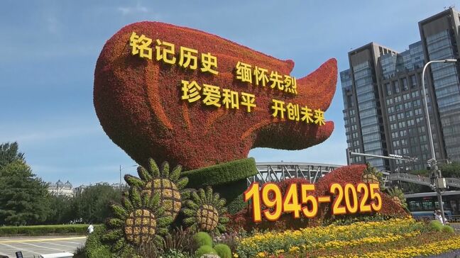 北京できょう抗日戦争勝利80年軍事パレード　プーチン大統領や金正恩総書記も出席|TBS NEWS DIG