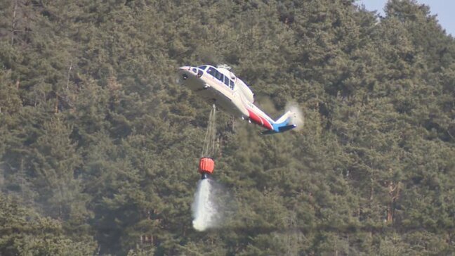 「夜中、寝れなくて困る」　山林火災　大月市側に延焼が広がる　6日目も鎮圧のめどは立たず　山梨・扇山|TBS NEWS DIG