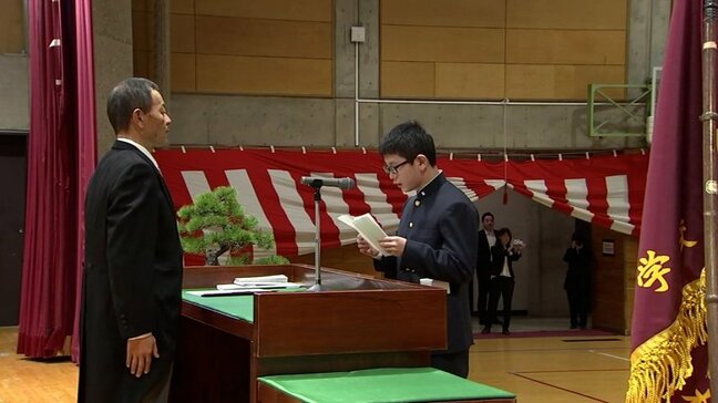 「共に学びを深め成長し、素晴らしい思い出を作っていきます」創立100周年を迎えた岩手中学校・岩手高等学校で入学式　盛岡市|TBS NEWS DIG