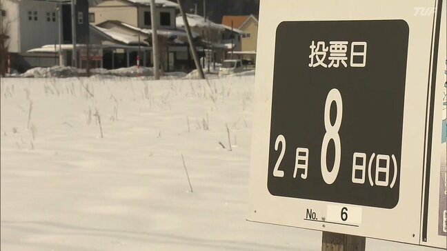 雪と寒さ…36年ぶり真冬の選挙戦に候補者も試行錯誤　福島【衆議院選挙2026】|TBS NEWS DIG