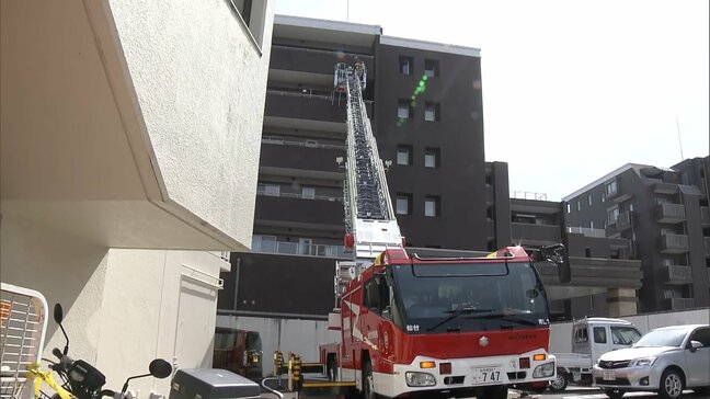 マンション6階のベランダ焼く ごみから出火か けが人なし 仙台・若林区|TBS NEWS DIG