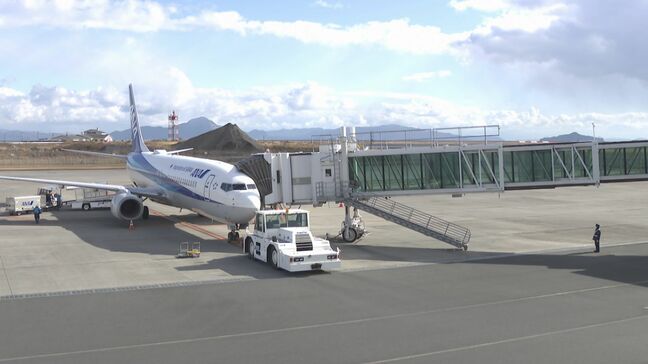 沖縄線利用9万人　2年連続で過去最高更新　岩国錦帯橋空港|TBS NEWS DIG