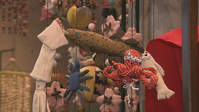 ひな祭り前に海の生き物にちなんだ”つるし雛”　アクアマリンふくしま|TBS NEWS DIG