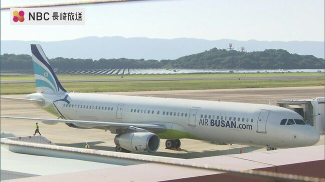 長崎ー釜山を8往復16便　韓国インバウンド向けエアプサン臨時便が運航開始　長崎空港で歓迎イベント|TBS NEWS DIG