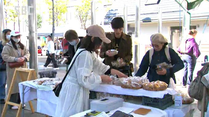 中心市街地に新たなにぎわいを！松本市の公園でイベント　手作り雑貨やお菓子の販売など35ブース　「絵本のおさがり会」も　|　SBC NEWS | 長野のニュース | SBC信越放送