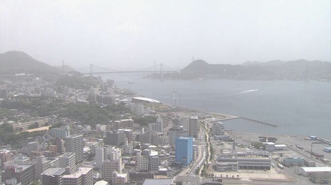 山口県で黄砂観測 黄砂の付着に注意を|TBS NEWS DIG