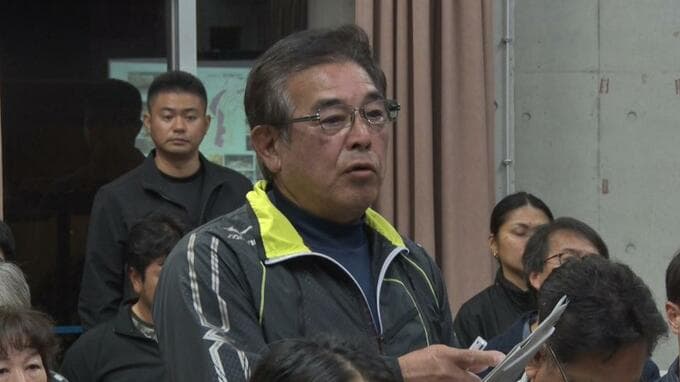 比地川の氾濫について住民説明会　区民は浚渫遅れによる「人災」と指摘　遊水地を設けることなどを要求|TBS NEWS DIG