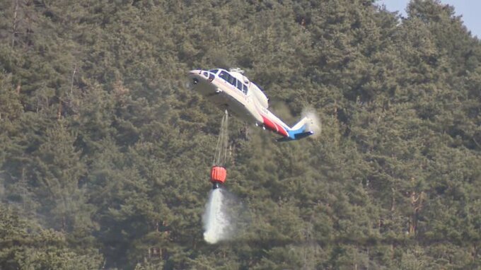 「夜中、寝れなくて困る」　山林火災　大月市側に延焼が広がる　6日目も鎮圧のめどは立たず　山梨・扇山　|　山梨のニュース | ＵＴＹテレビ山梨