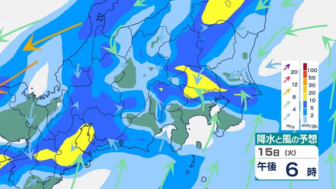 【警報級の大雨】15日夜にかけて関東甲信「激しい雨」や落雷・竜巻のおそれ…1時間40ミリ予想、伊豆諸島など大気非常に不安定（15日朝・気象庁発表）|TBS NEWS DIG