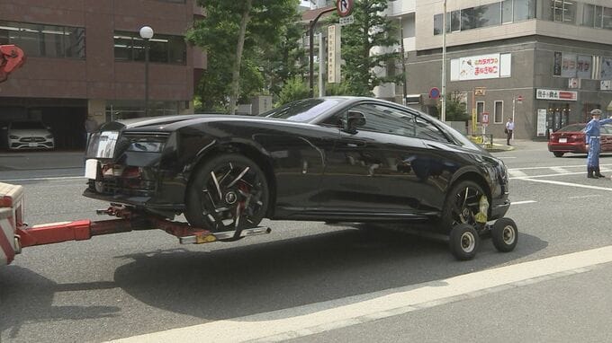不良グループから「チャマ」と呼ばれる男（33）逮捕…7000万円相当の高級外車「ロールスロイス」の名義偽り車検申請したか　捜査関係者|TBS NEWS DIG