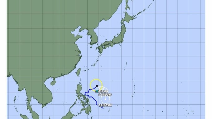 【台風情報】今どこに？ 台風1号(ノケーン)のこのあとの勢力と進路を詳しく　日本方面には向かわず　最大瞬間風速は？ 全国の天気を画像で　気象庁　|　山形のニュース│TUYテレビユー山形