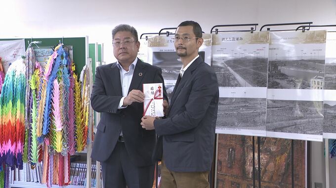 連合山口がゆだ苑に寄付金贈呈「被爆者支援や核兵器廃絶に向けた平和活動に役立てて」2010年から毎年寄付　|　山口のニュース・天気・防災｜tys NEWS｜ｔｙｓテレビ山口