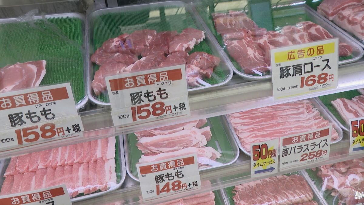 ｢高くて手が出せない｣ “30年で一番高い” 豚肉の価格高騰… 今後どうなる？ 背景には暑さ