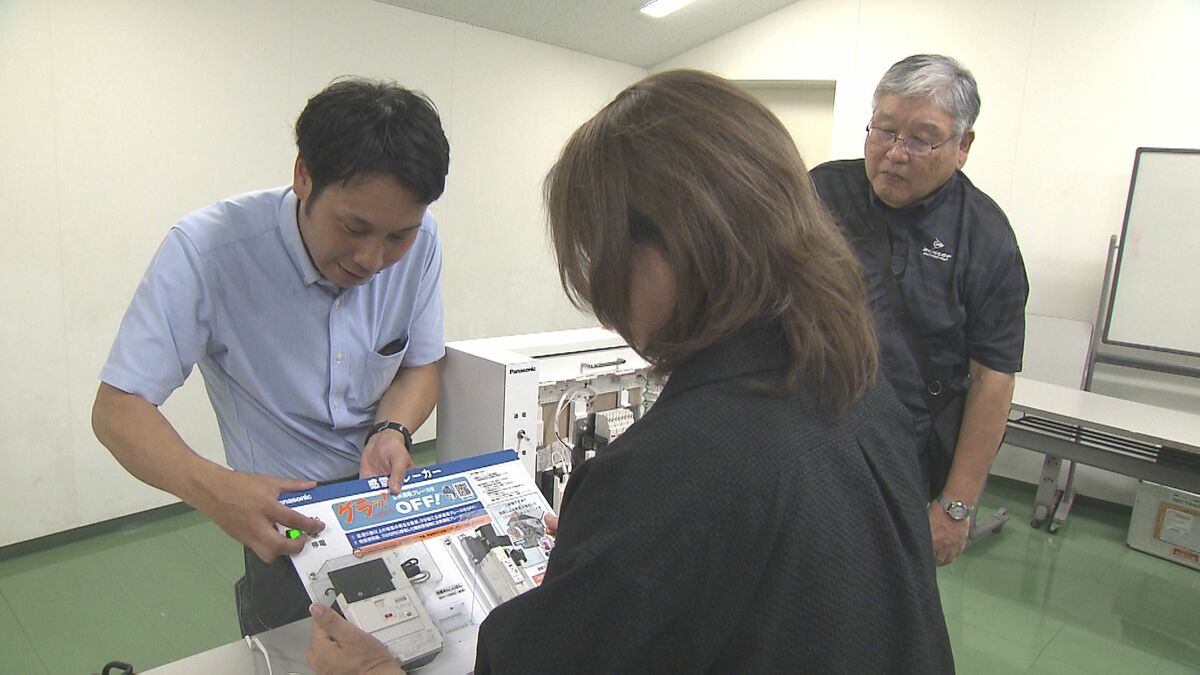 “地震から命を守る”講習会に防災士ら30人が参加　家具固定や感電ブレーカーの重要性を学ぶ