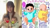 【 中川翔子 】　生後3か月半の「双子の絵日記」を公開　「ママ大好き」「パパ大好き」とはっきり分かれる個性を紹介|TBS NEWS DIG