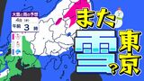【東京３月に雪か？】南岸低気圧  寒の戻り「なごり雪？」【雪シミュレーション３月１日（日）～５日（木）】／ 関東各都市の週間予報】東京・神奈川・埼玉・千葉・群馬・茨城・栃木・山梨・長野|TBS NEWS DIG